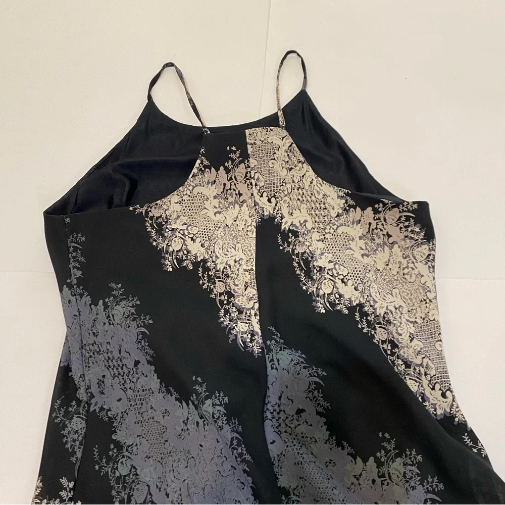 All That Jazz Elegant Black and Cream Women's Dress - Picture 6 of 6